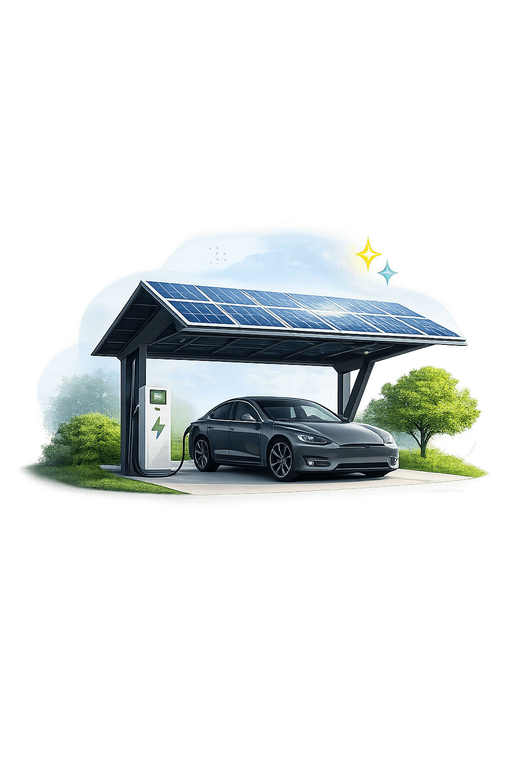 Ícone de Carport Solar